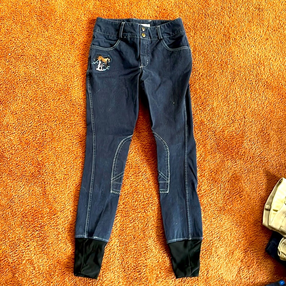 Girls Size 14 Tuff Rider English breeches.